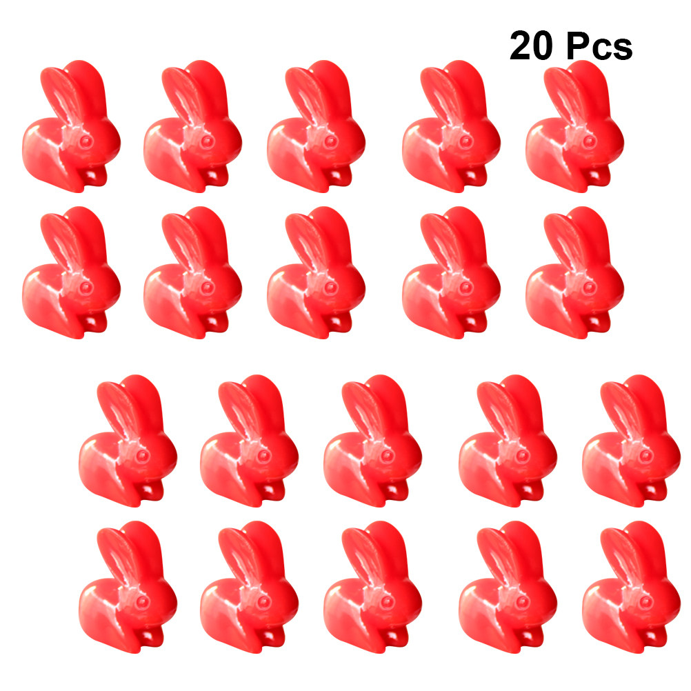 Interior Design Landscape - 20Pcs Resin Rabbit Home Decor Bonsai
