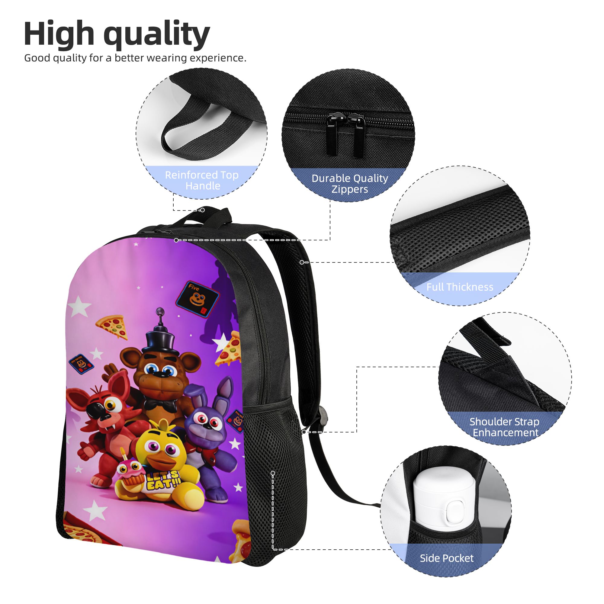 FNAF Horror Game Backpack  Tra - Interior Design Game incelemesi ve fiyatı