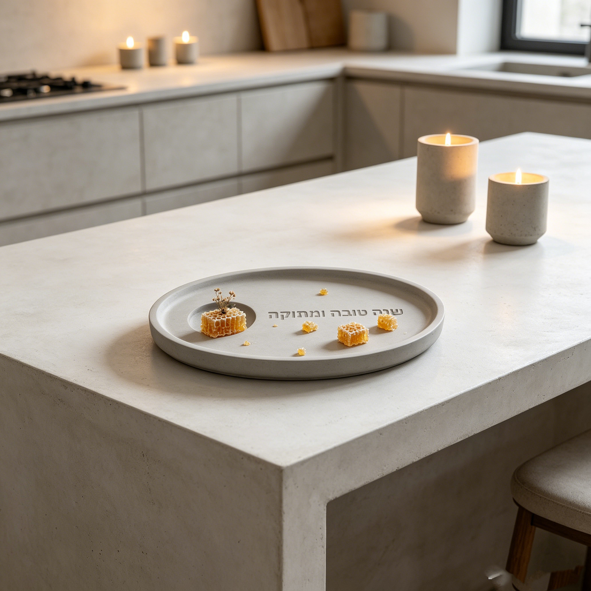 Silicone Mold For Jewish Rosh  - Travertine Tray Oval incelemesi ve fiyatı