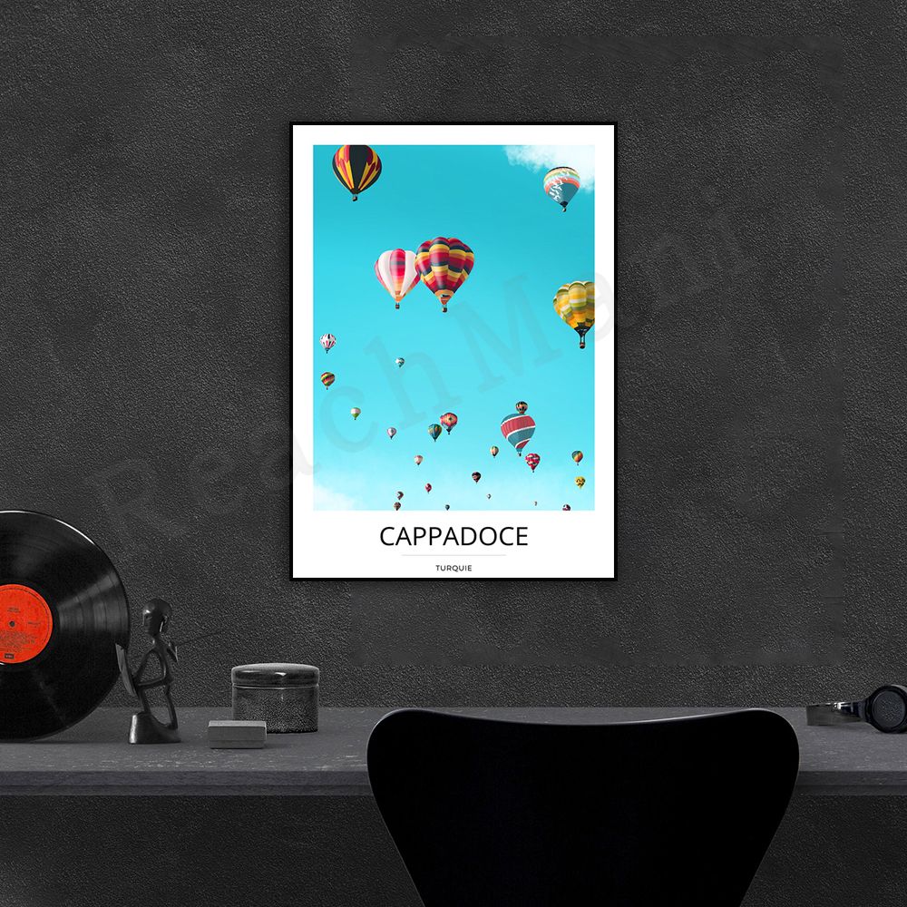 Cappadocia, poster printing, t - Interior Design Illustrated incelemesi ve fiyatı