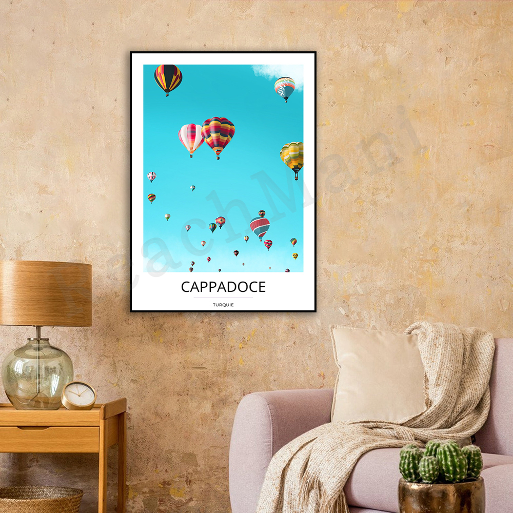 Cappadocia, poster printing, t - Interior Design Illustrated incelemesi ve fiyatı