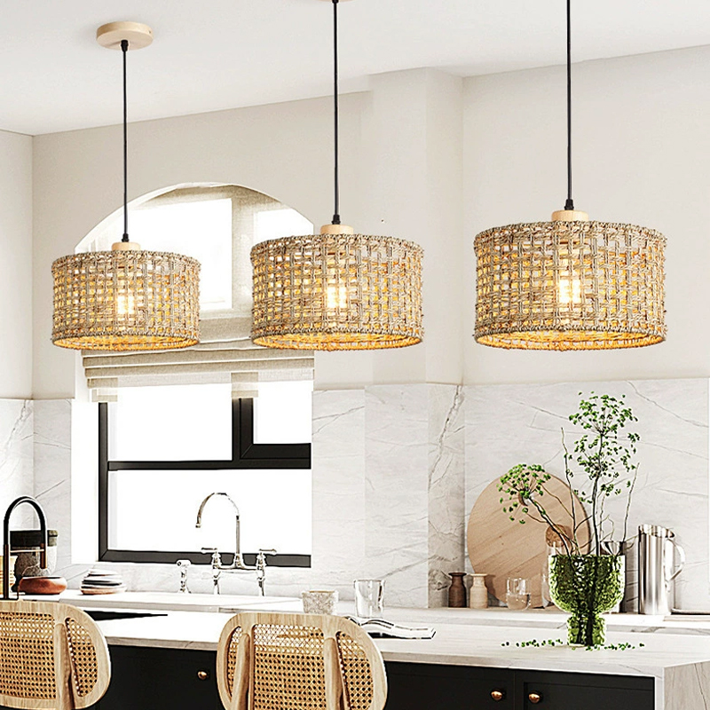 Wicker Rattan Pendant Lamp Tea - Wicker Pendant Shade incelemesi ve fiyatı