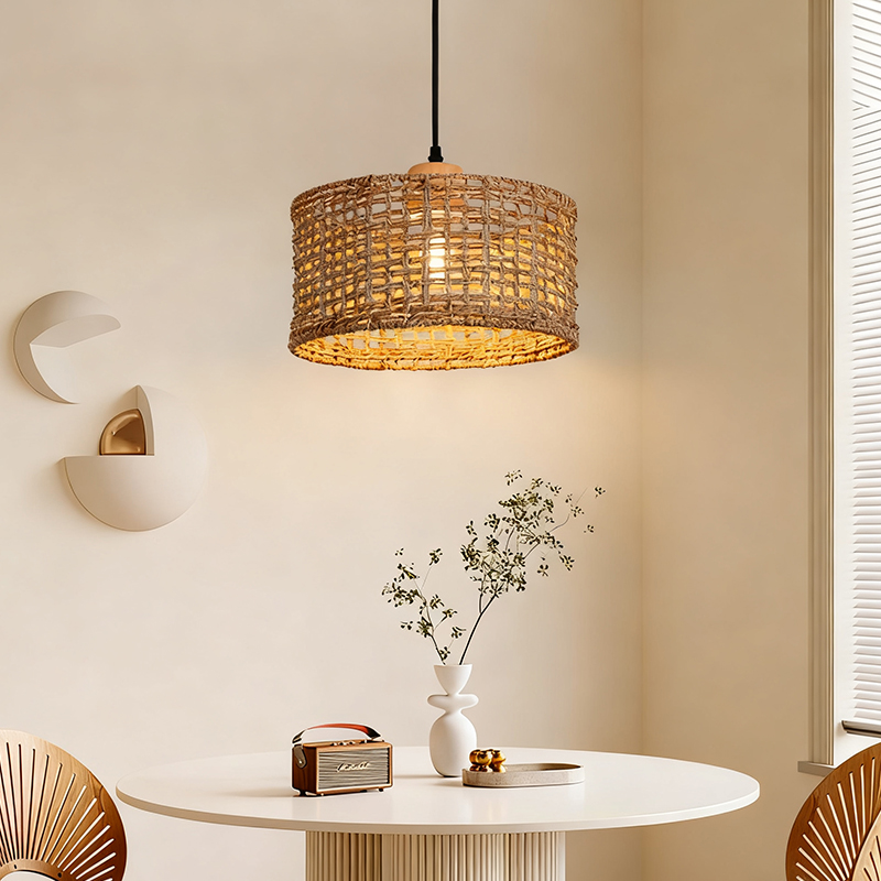 Wicker Rattan Pendant Lamp Tea - Wicker Pendant Shade incelemesi ve fiyatı