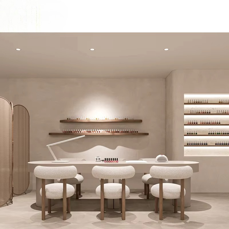 High-end nail salon furniture, - Interior Design Nail Salon incelemesi ve fiyatı