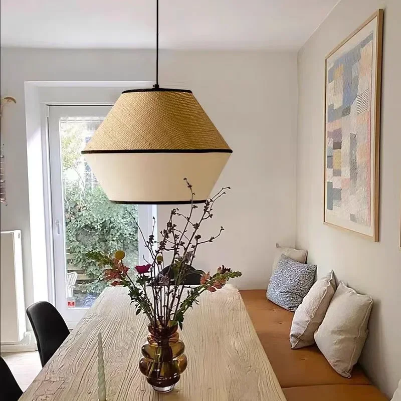 Wabi Sabi Handwoven Rattan Pen - Wicker Pendant Shade incelemesi ve fiyatı