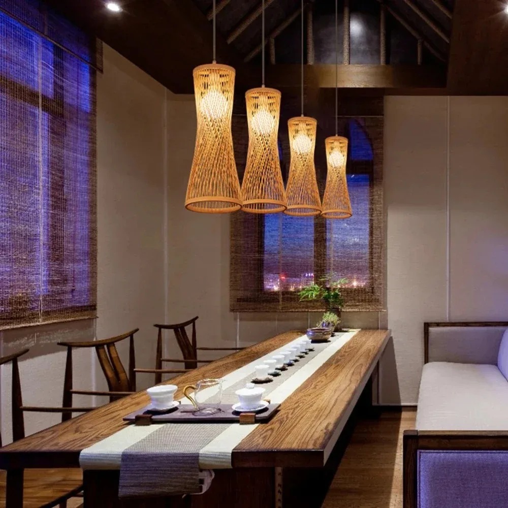 JOYINLED Japanese Style Bamboo - Wicker Pendant Shade incelemesi ve fiyatı