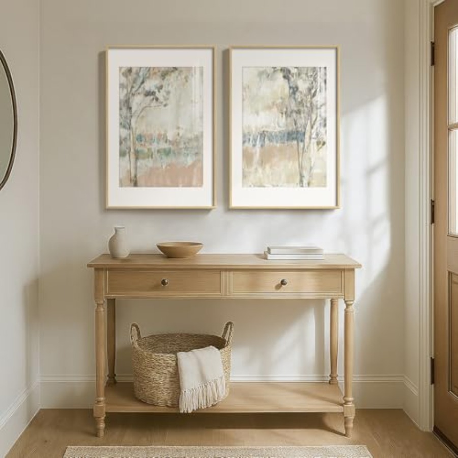 Living room wall art: neutral  - Abstract Canvas Set incelemesi ve fiyatı
