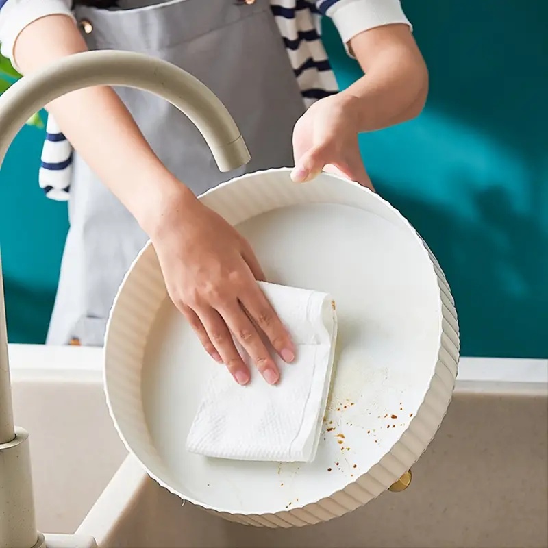 1pc Large Capacity 360-Degree  - Travertine Tray Oval incelemesi ve fiyatı