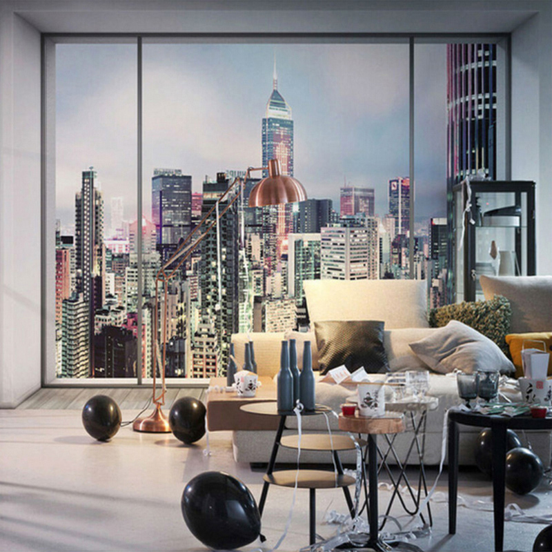 New York Sunrise 3D Window Cit - Interior Design York incelemesi ve fiyatı