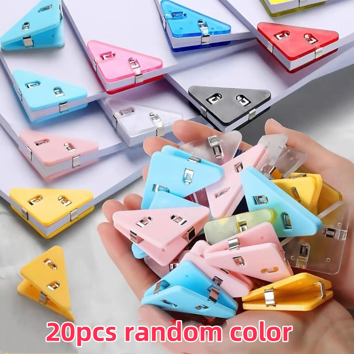 20Pcs Multicolor Geometric Des - Geometric Shelf Triangle incelemesi ve fiyatı