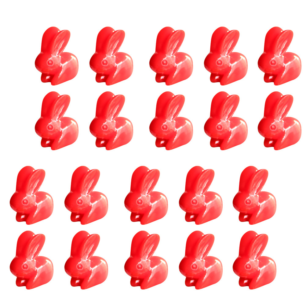 20Pcs Resin Rabbit Home Decor  - Interior Design Landscape incelemesi ve fiyatı