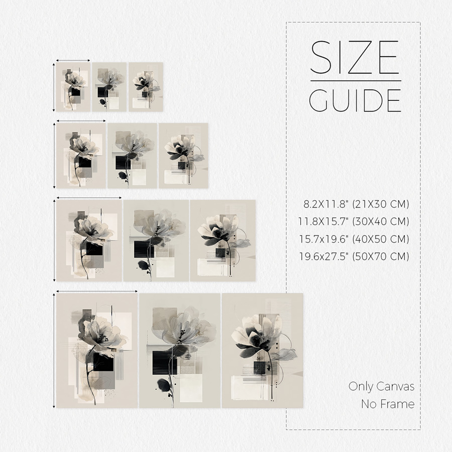 3pcs/Set frameless  , Abstract - Abstract Canvas Set incelemesi ve fiyatı