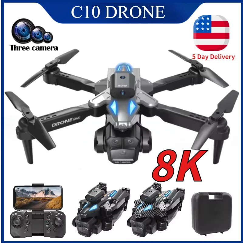 C10 8K HD RC Drone with Triple - Interior Design Game incelemesi ve fiyatı