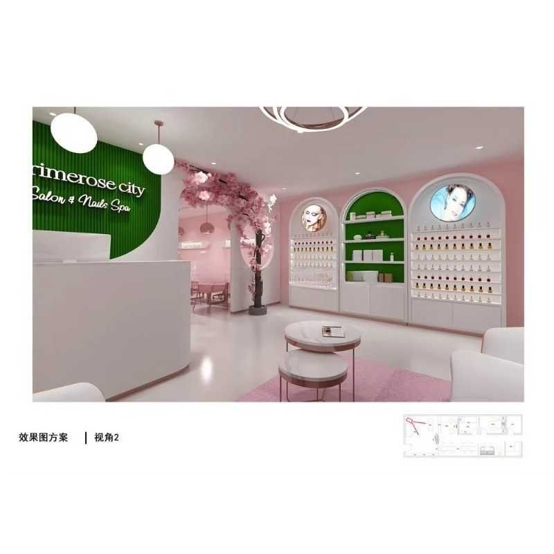 Custom Modern Commercial Furni - Interior Design Nail Salon incelemesi ve fiyatı