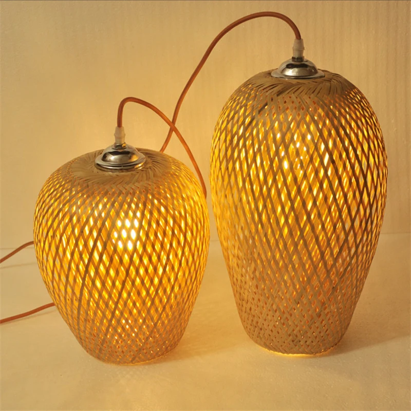 Bamboo Chinese Style Pendant L - Wicker Pendant Shade incelemesi ve fiyatı