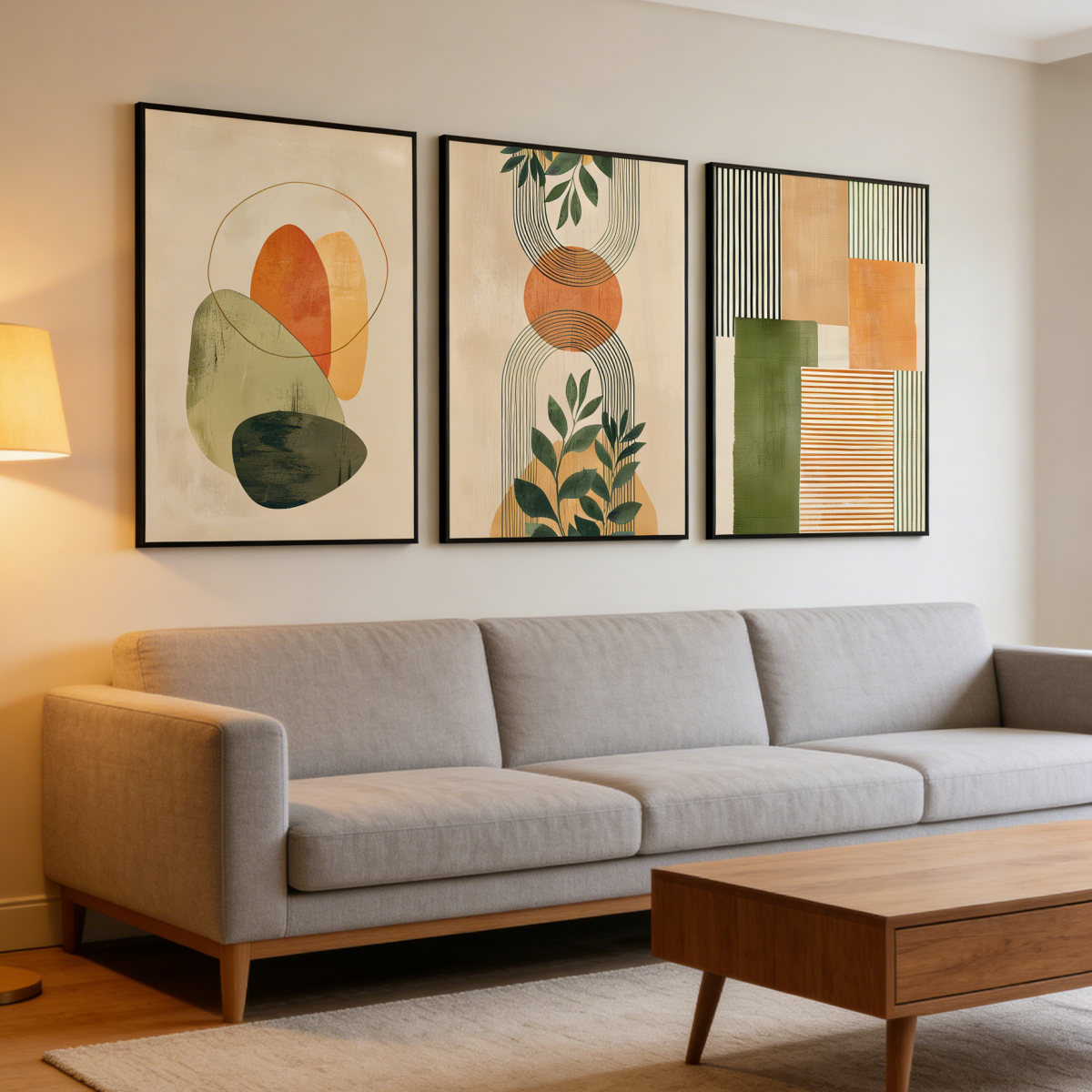 3pcs/Set frameless canvas, Boh - Abstract Canvas Set incelemesi ve fiyatı