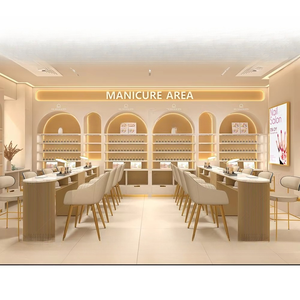 One-Stop Nail Art Spa Salon De - Interior Design Nail Salon incelemesi ve fiyatı