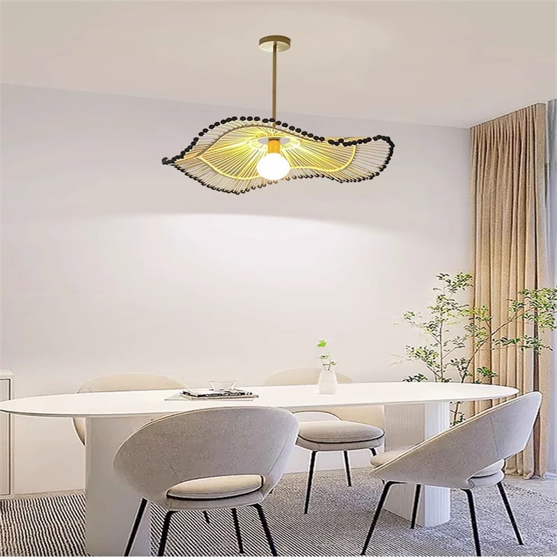 Japanese Style Wabi Sabi Handm - Wicker Pendant Shade incelemesi ve fiyatı