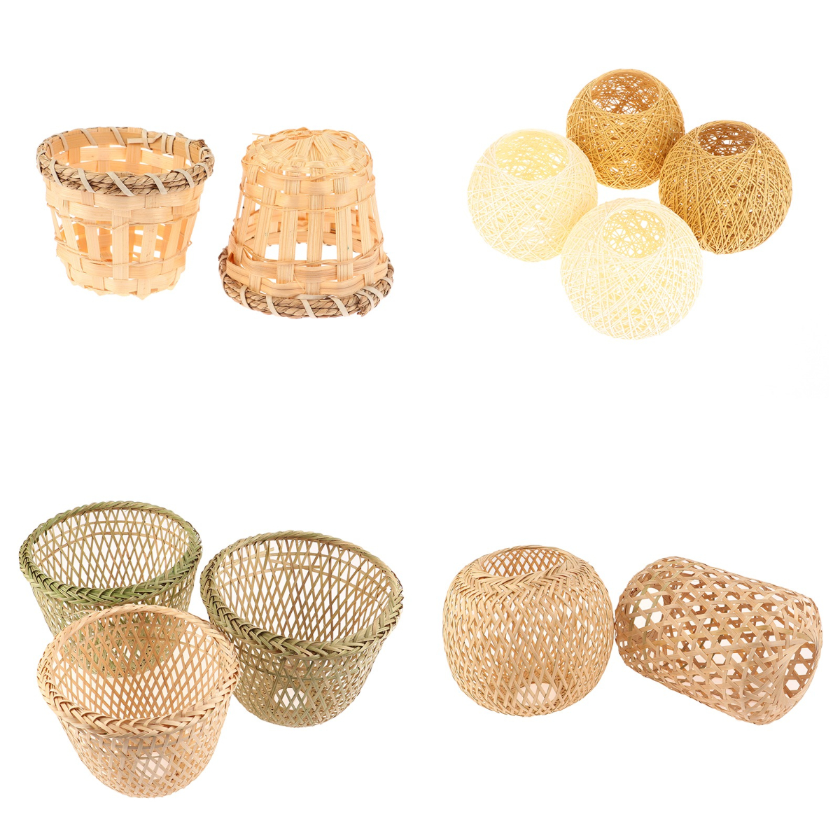 Lamp Shade Light Cover Rattan  - Wicker Pendant Shade incelemesi ve fiyatı