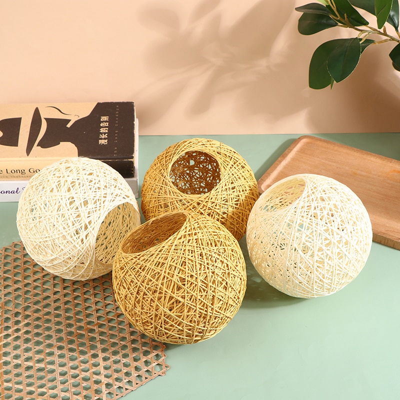 Lamp Shade Light Cover Rattan  - Wicker Pendant Shade incelemesi ve fiyatı