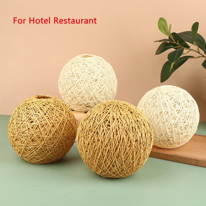Lamp Shade Light Cover Rattan  - Wicker Pendant Shade incelemesi ve fiyatı