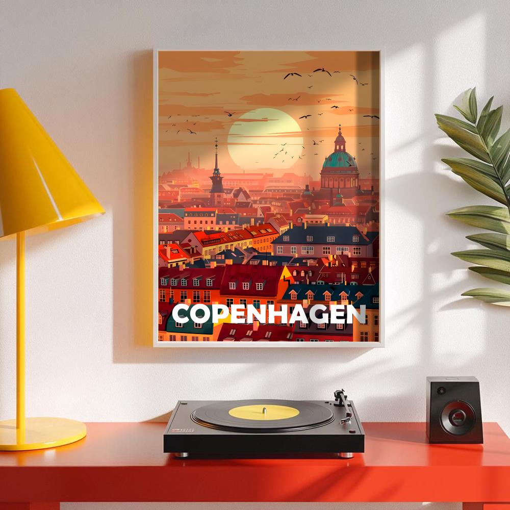 Classic City Landscape Poster  - Interior Design Landscape incelemesi ve fiyatı