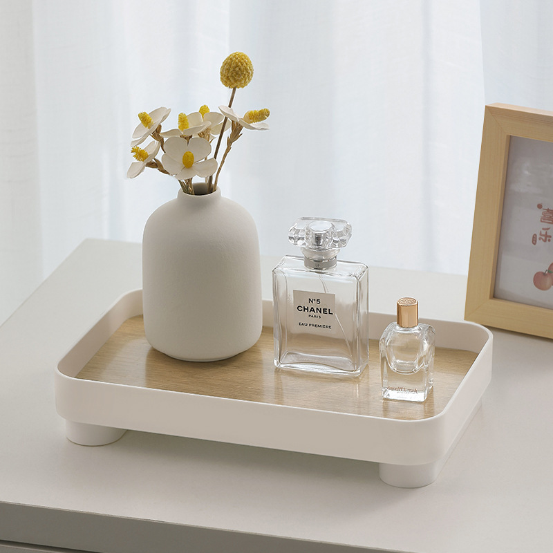 Wooden Desktop Storage Tray Pe - Travertine Tray Oval incelemesi ve fiyatı