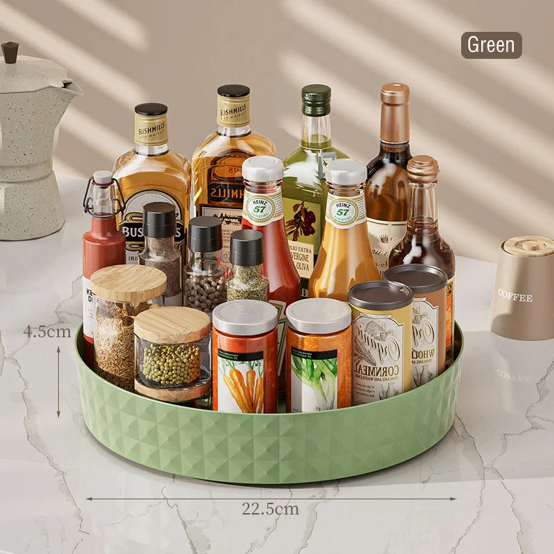 1Pc Kitchen Storage Spice Rack - Travertine Tray Oval incelemesi ve fiyatı