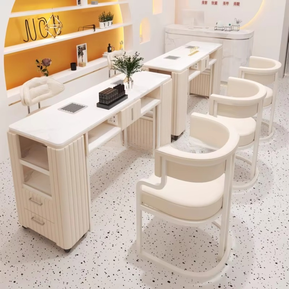 Luxury Modern Black Nail Furni - Interior Design Nail Salon incelemesi ve fiyatı