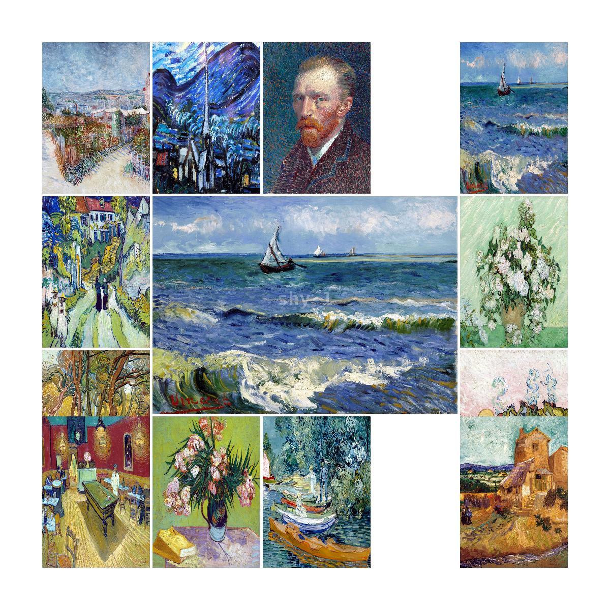 Vincent van Gogh Seascape Post - Interior Design Landscape incelemesi ve fiyatı
