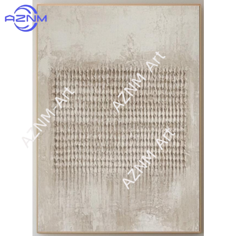 1/2Pcs Textured Beige Abstract - Abstract Canvas Set incelemesi ve fiyatı