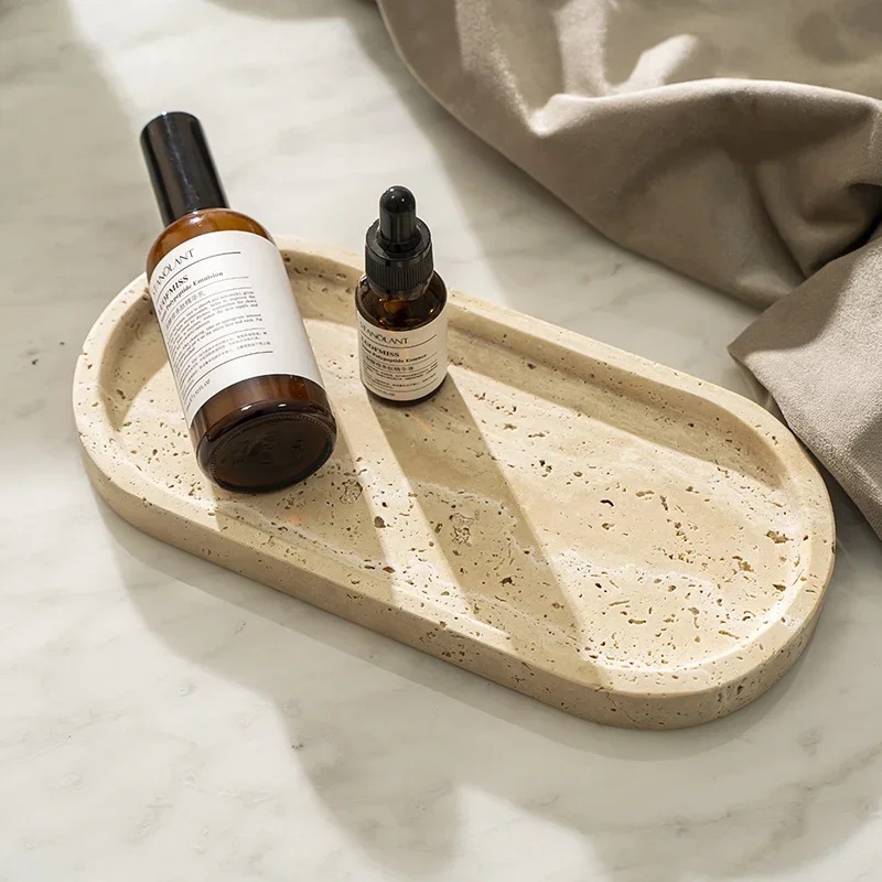 Oval Travertine Stone Tray for - Travertine Tray Oval incelemesi ve fiyatı