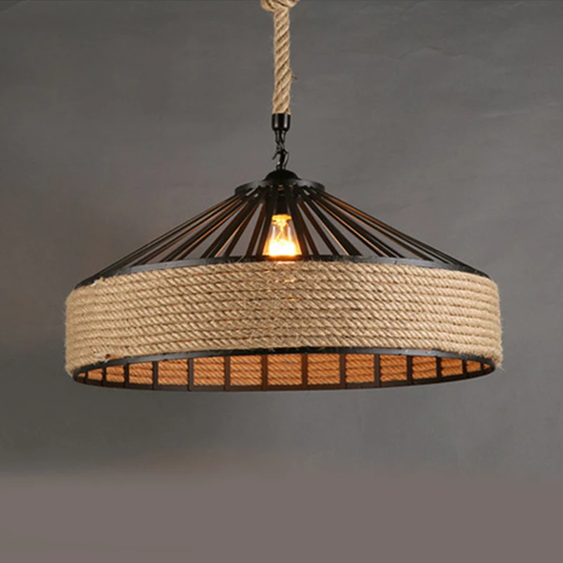 Hand-woven Nordic Vintage Chan - Wicker Pendant Shade incelemesi ve fiyatı