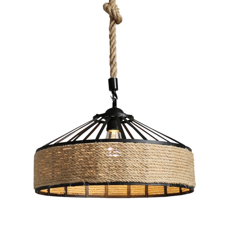 Hand-woven Nordic Vintage Chan - Wicker Pendant Shade incelemesi ve fiyatı
