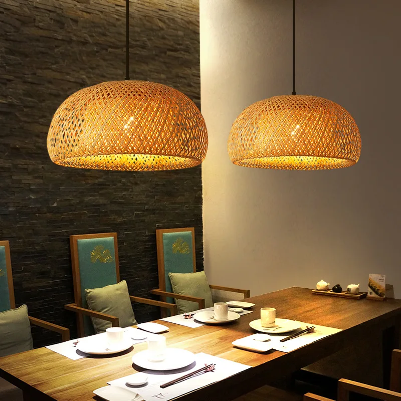 Bamboo Lantern 26cm Pendant La - Wicker Pendant Shade incelemesi ve fiyatı