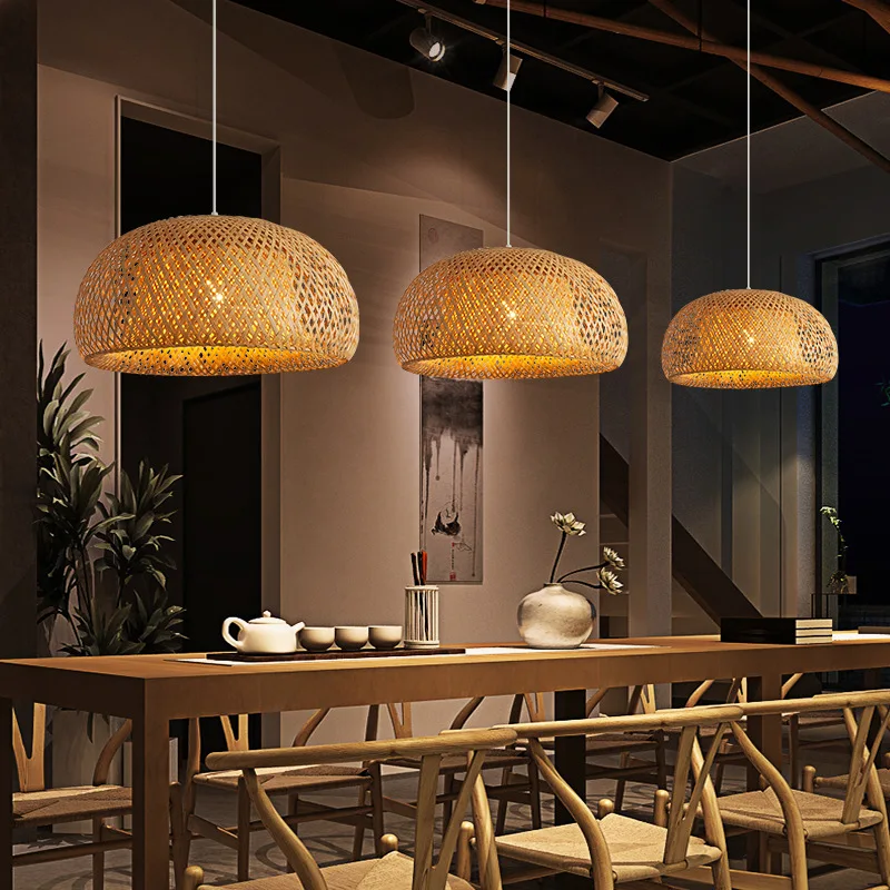 Bamboo Lantern 26cm Pendant La - Wicker Pendant Shade incelemesi ve fiyatı