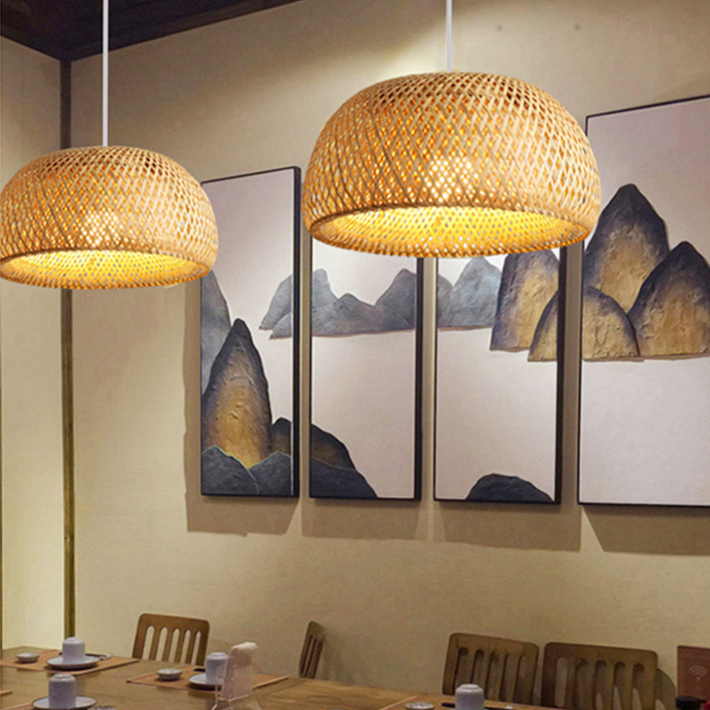 Bamboo Lantern 26cm Pendant La - Wicker Pendant Shade incelemesi ve fiyatı