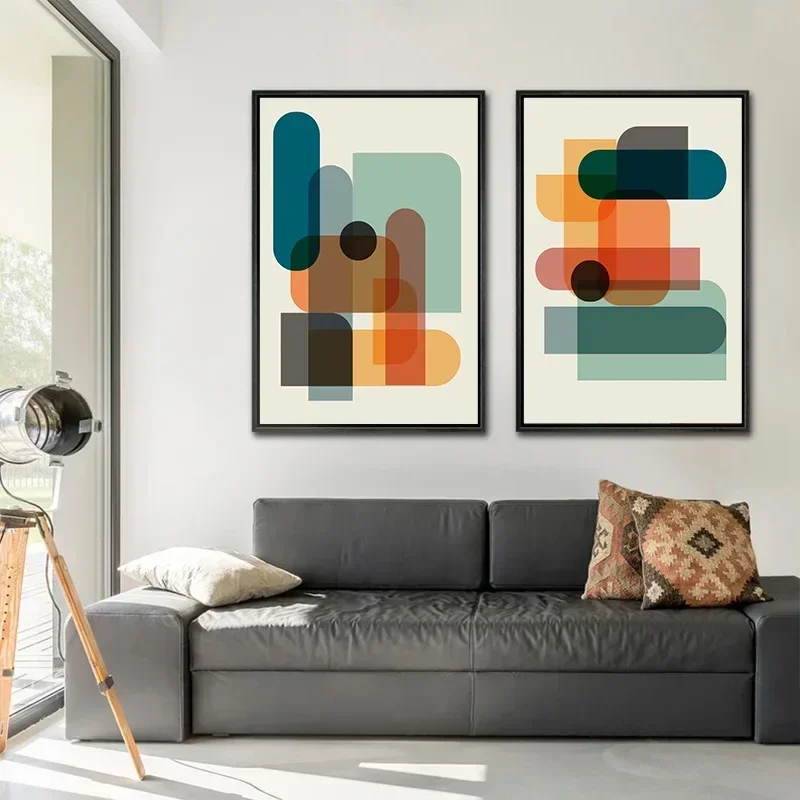 Fun Set of Colorful Prints Abs - Abstract Canvas Set incelemesi ve fiyatı