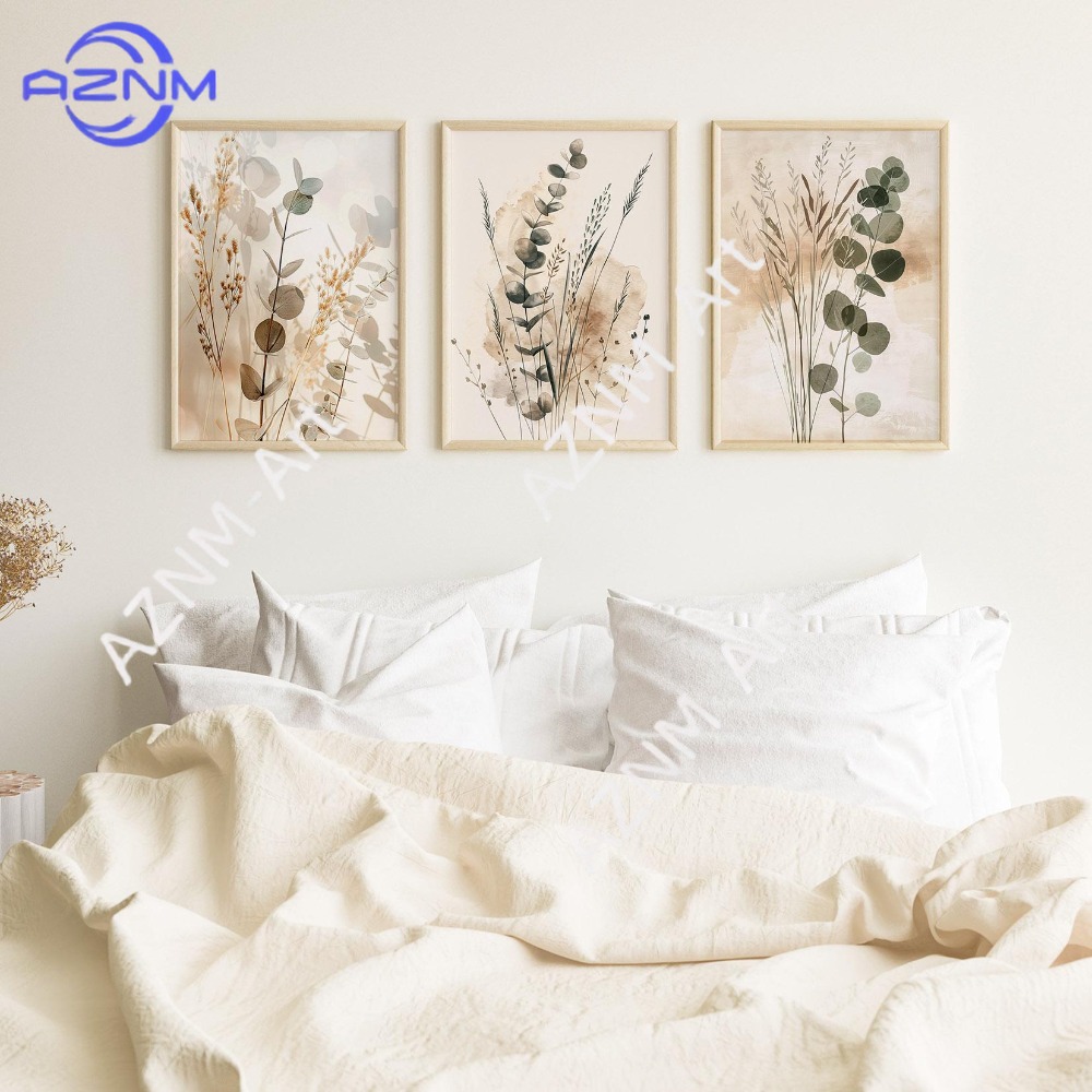 1/3PCS ，Botanical Wall Art Set - Abstract Canvas Set incelemesi ve fiyatı