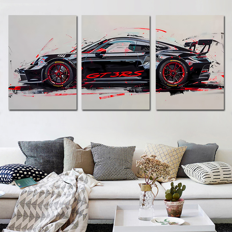 3pcs/set  frameless  3Pcs Supe - Abstract Canvas Set incelemesi ve fiyatı