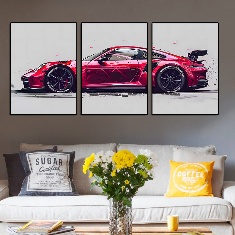 3pcs/set  frameless  3Pcs Supe - Abstract Canvas Set incelemesi ve fiyatı