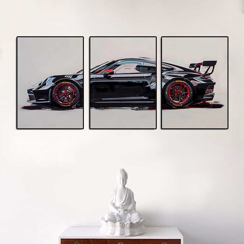 3pcs/set  frameless  3Pcs Supe - Abstract Canvas Set incelemesi ve fiyatı