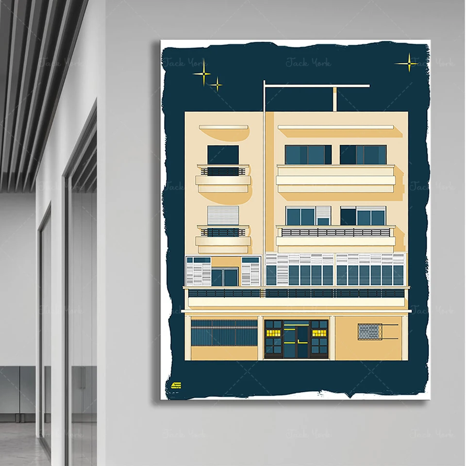 Bauhaus Tel Aviv Print Modern  - Interior Design York incelemesi ve fiyatı