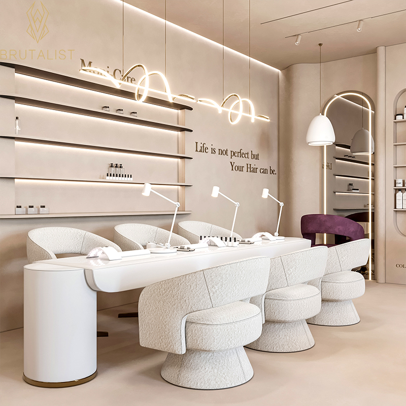 Modern Luxury Modern Beige Nai - Interior Design Nail Salon incelemesi ve fiyatı