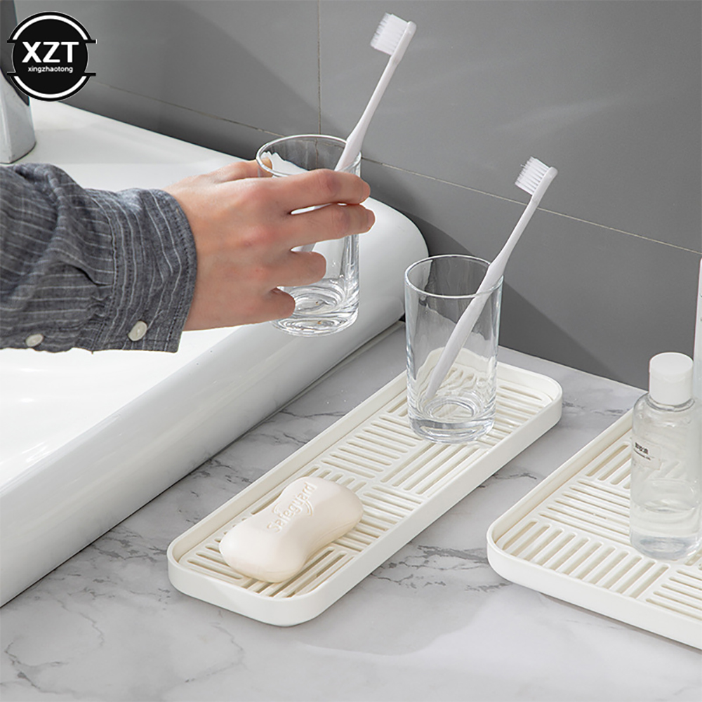 Sink Soap Organzier Rack Plast - Travertine Tray Oval incelemesi ve fiyatı