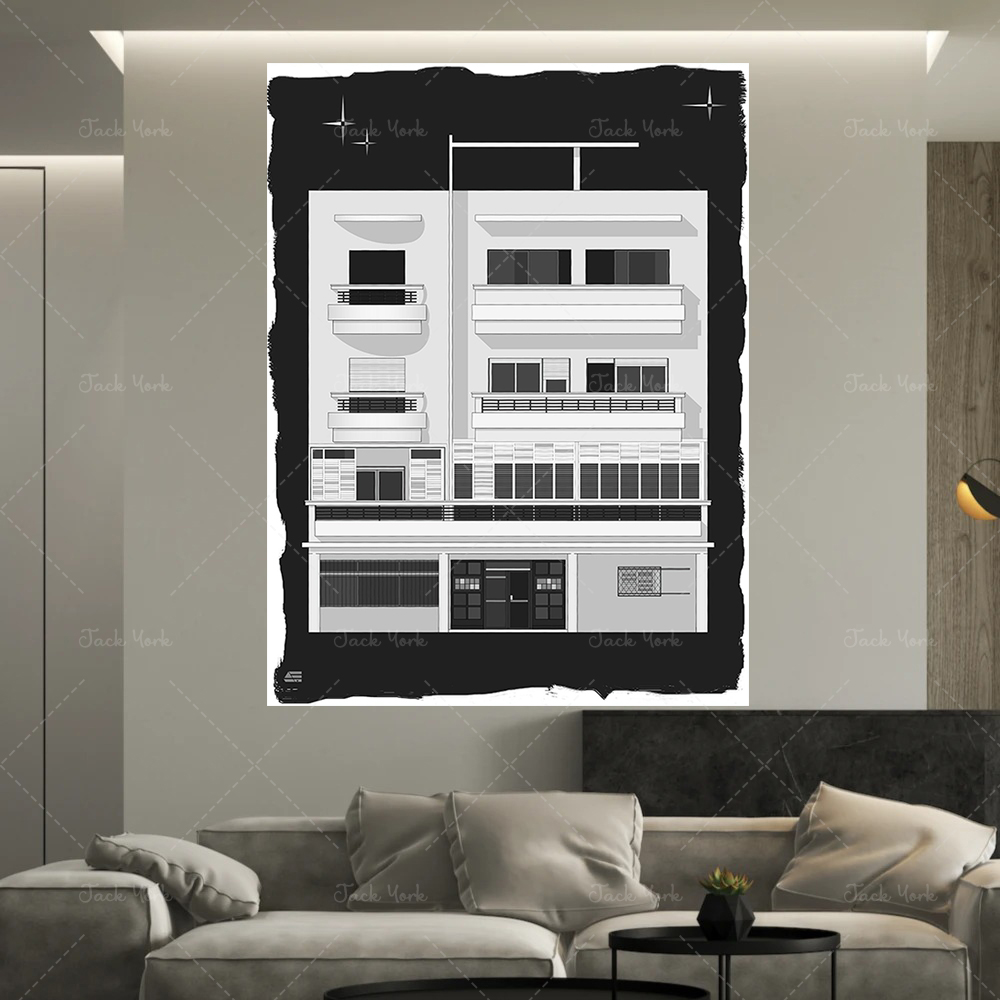Bauhaus Tel Aviv Print | Moder - Interior Design York incelemesi ve fiyatı