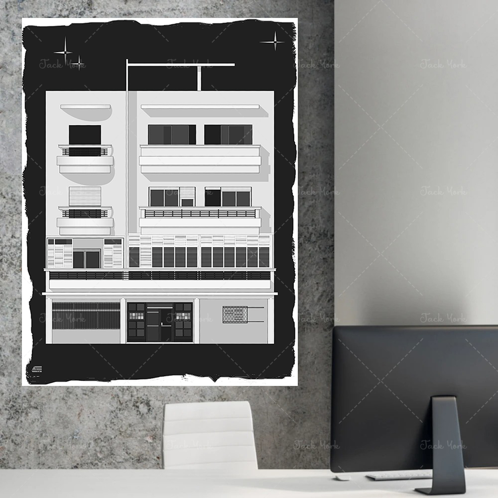 Bauhaus Tel Aviv Print | Moder - Interior Design York incelemesi ve fiyatı