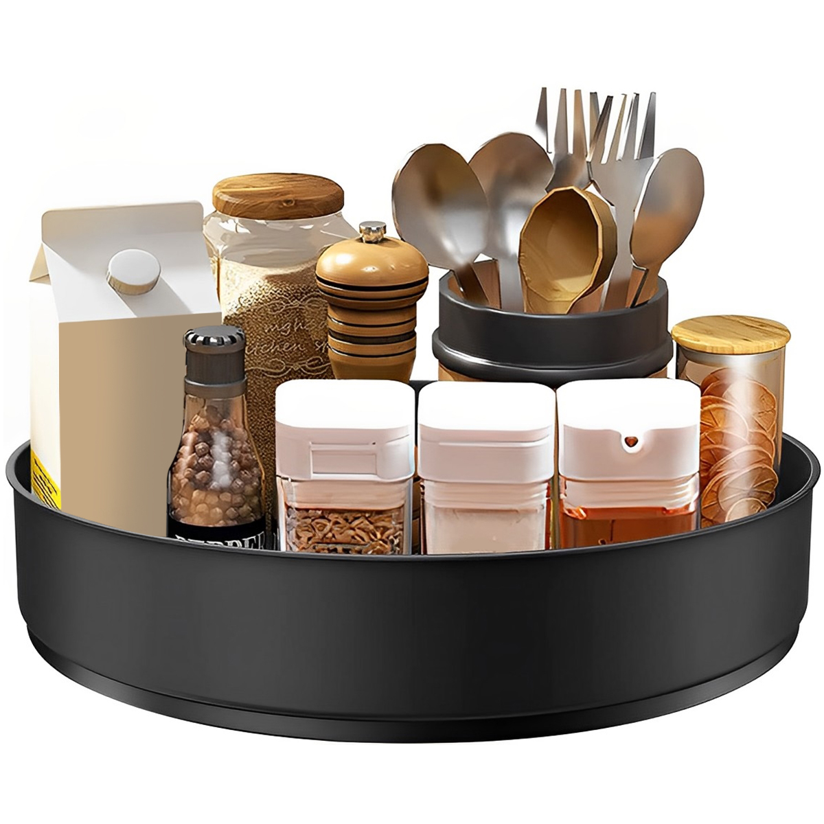 Stainless Steel Layer Turntabl - Travertine Tray Oval incelemesi ve fiyatı