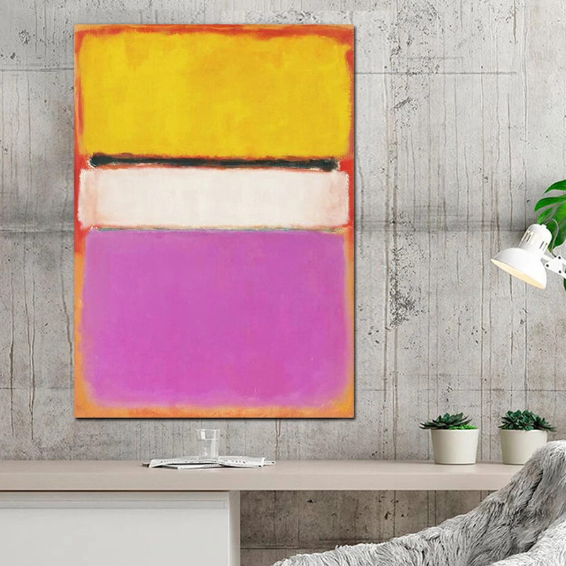 Wall Decor, Mark Rothko Poster - Abstract Canvas Set incelemesi ve fiyatı