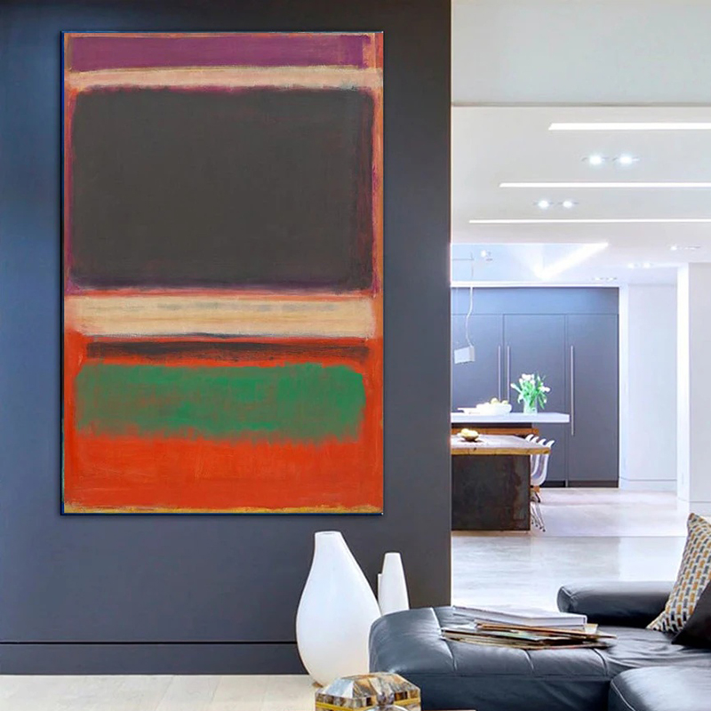 Wall Decor, Mark Rothko Poster - Abstract Canvas Set incelemesi ve fiyatı